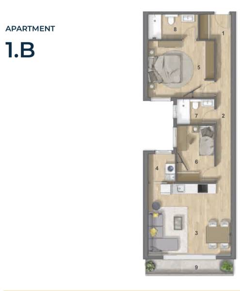 Apartamento de 3 habitaciónes, venta, Tenerife, Spain