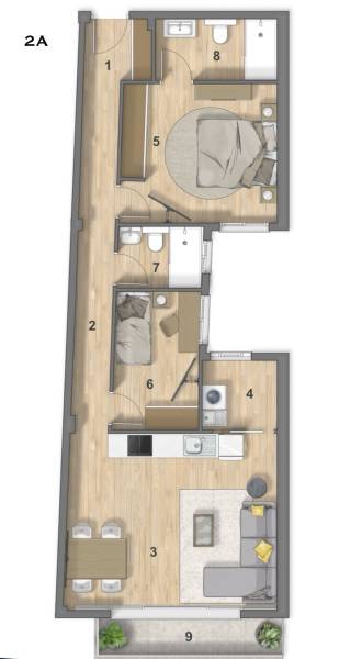 Apartamento de 3 habitaciónes, venta, Tenerife, Spain