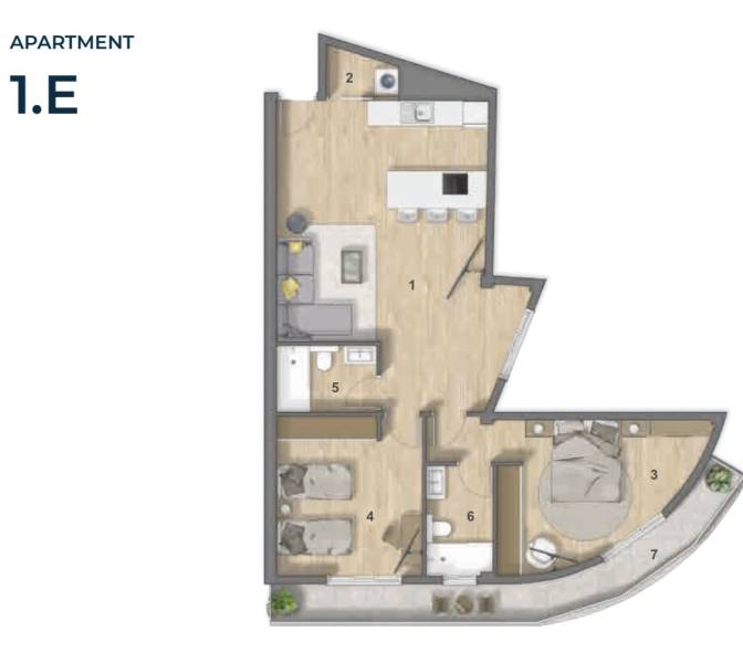 Apartamento de 3 habitaciónes, venta, Tenerife, Spain