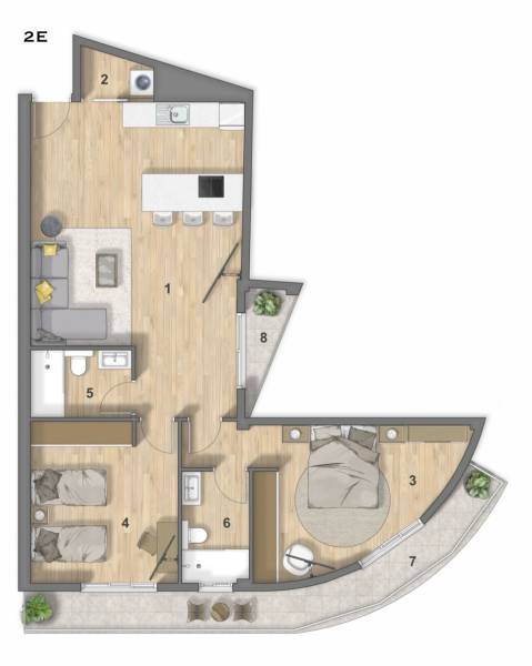 Apartamento de 3 habitaciónes, venta, Tenerife, Spain